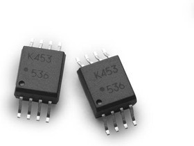 ACPL-K453-500E, Оптопара, 1 канал, 5 кВ, 1 Мбит/с, SSO, 8 вывод(-ов)