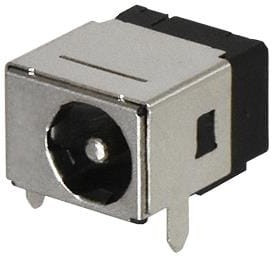 PJ-083H, DC Power Connectors 1.65 x 5.9 mm, 5.0 A, Horizontal, Through Hole, Shielded, Dc Power Jack Connector