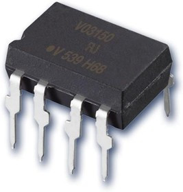 VO3150A-X007T, Optically Isolated Gate Drivers 0.5A Current Out IGBT/MOSFET Drvr