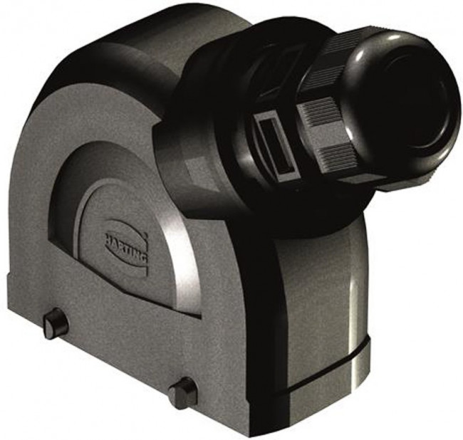 19431160526, Heavy Duty Power Connectors HAN-ECO 10B DBL LVR SD ENTRY, M25 W/ GLN 19431160526, Heavy Duty Power Connectors HAN-ECO 10B DBL LVR SD ENTRY, M25 W/ GLN