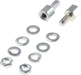 5745563-3, D-Sub Tools &amp; Hardware F SRWLKS MTL/PL CHR
