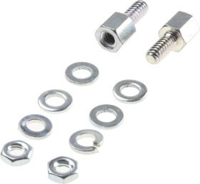 5745563-3, D-Sub Tools &amp; Hardware F SRWLKS MTL/PL CHR