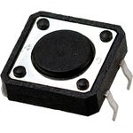 1243HIM-160G-G, кнопка тактовая 12х12 h=4.3мм
