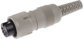 930764517 MAK 3100 S, MAK 3 Pole Din Socket, DIN 41524, 4A, 34 V ac/dc IP30, Screw Lock, Female, Cable Mount