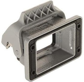 09300060392, Heavy Duty Power Connectors 6B Bulkhead Rear Fit Single Lvr w/o frame