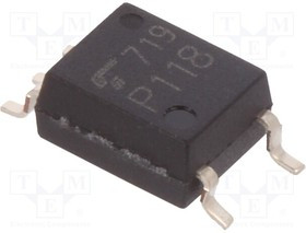 TLP118-E-T, Оптрон, SMD, Ch: 1, OUT: с триггером, 3,75кВ, Gull wing 8