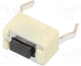EVQPE504K, Микропереключатель TACT, SPST, Пол: 2, 0,05A/12ВDC, 6x3,5x3,5мм EVQPE504K, Микропереключатель TACT, SPST, Пол: 2, 0,05A/12ВDC, 6x3,5x3,5мм