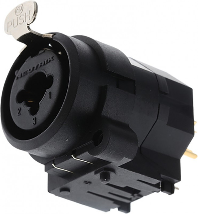 NCJ9FI-S, XLR Connectors Combo stereo switching jack