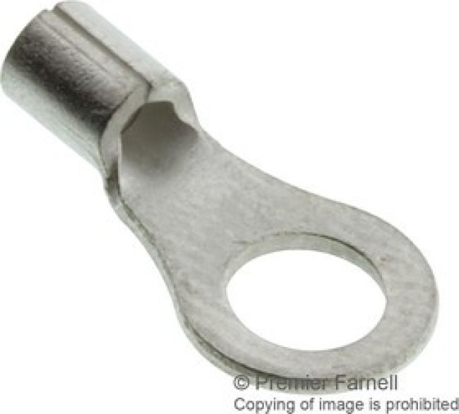 2-34108-2, TERMINAL, RING TONGUE, #8, 16AWG