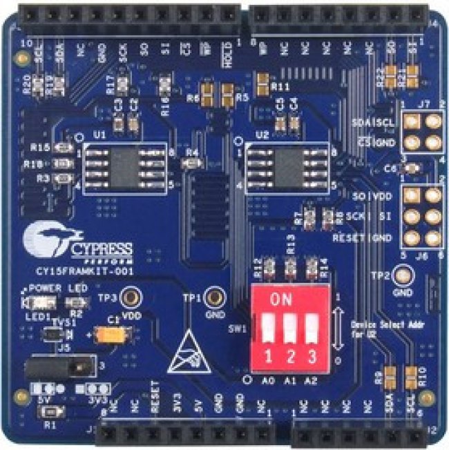 CY15FRAMKIT-001, Serial F-RAM CY15FRAMKIT-001, Serial F-RAM