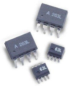 HCPL-063L, High Speed Optocouplers 15MBd 2Ch 5mA