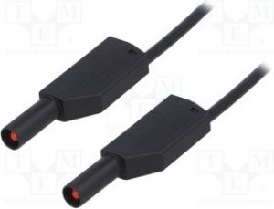 SLK410-E/N-20021, Измерительный провод, 19А, с осевым гнездом 4мм, Uном: 1кВ, Дл: 2м SLK410-E/N-20021, Измерительный провод, 19А, с осевым гнездом 4мм, Uном: 1кВ, Дл: 2м