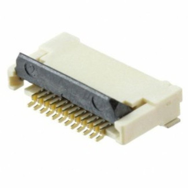 XF2M-1215-1A, 12 Double-sided contacts/up and down connection Surface Mount 0.5mm SMD,P=0.5mm FFC/FPC Connectors ROHS