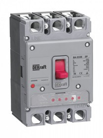 Dekraft Силовой автоматический выключатель с электрон. расц. 3P 160А 50кА ВА-333E