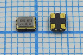 Кварцевый генератор 2.4576МГц 3.3В, HCMOS/TTL в корпусе SMD 3.2x2.5мм, гк 2457,6 \\SMD03225C4\T/ CM\