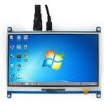 7inch HDMI LCD, HDMI дисплей 1024×600px с резистивной сенсорной панелью для Raspberry Pi