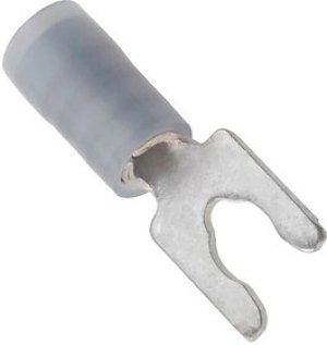 191150079, 19115 Insulated Crimp Spade Connector, 16AWG to 14AWG Nylon, Natural 191150079, 19115 Insulated Crimp Spade Connector, 16AWG to 14AWG Nylon, Natural