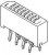 52806-1610, FFC / FPC разъем, 1 мм, 16 контакт(-ов), Гнездо, Easy-On 52806, Сквозное Отверстие