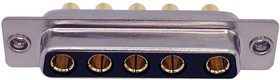 681M5W5203L111, Комбинированный разъем D Sub, Power-D 681M Series, DB-5W5, Гнездо, 5 контакт(-ов), 5 Силовых