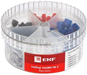 Набор НШВИ(2) №2 (2х0.5-2х2.5кв.мм) PROxima EKF nabor-nshvi-2
