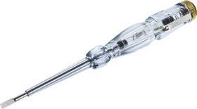 25720, Пробник ЗУБР "ЭКСПЕРТ" электрический, на карточке, 100-500В, 145мм