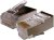 Коннектор RJ-45 8P8C FTP Кат. 6 экранированный, универсальный, 100 шт. в упак. PL45/S-8P8C-6