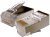 Коннектор RJ-45 8P8C FTP Кат. 6 экранированный, универсальный, 100 шт. в упак. PL45/S-8P8C-6