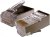 Коннектор RJ-45 8P8C FTP Кат. 6 экранированный, универсальный, 100 шт. в упак. PL45/S-8P8C-6