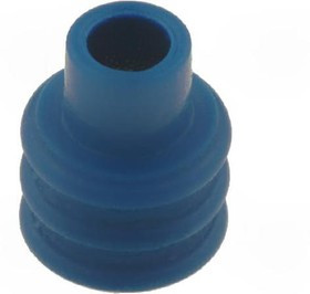 570-260-002, Pin &amp; Socket Connectors 568/570 WIRE SEAL BLUE .079 - .102