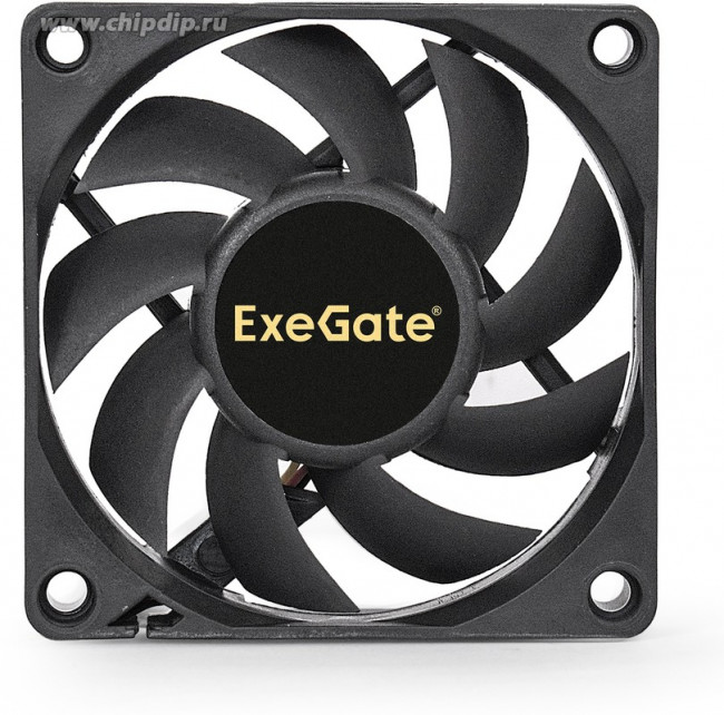 EX283371RUS, Вентилятор 12В DC ExeGate ExtraSilent ES07015S3P (70x70x15 мм, Sleeve bearing (подшипник скольжения), 3pin, 2000RPM, 18dBA) EX283371RUS, Вентилятор 12В DC ExeGate ExtraSilent ES07015S3P (70x70x15 мм, Sleeve bearing (подшипник скольжения), 3pin, 2000RPM, 18dBA)