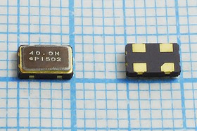 Кварцевый генератор 40МГц 3.3В,HCMOS в корпусе SMD 5x3.2мм, россыпь, гк 40000 \\SMD05032C4\T/CM\ 3,3