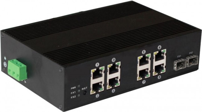 Коммутатор Osnovo SW-60802/IC 8x100Мбит/с 2SFP 8PoE 200W неуправляемый Коммутатор Osnovo SW-60802/IC 8x100Мбит/с 2SFP 8PoE 200W неуправляемый