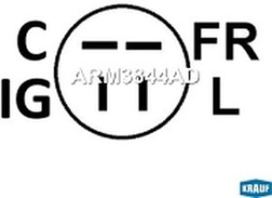 ARM3844AD, Реле напряжения генератора