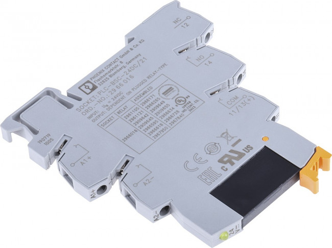 PLC-OSC- 24DC/ 24DC/ 2, Твердотельное реле, SPST-NO, 3 А, 33 В DC, DIN-рейка, Винт, Переход Через Нуль