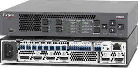 Бесподрывный скалирующий коммутатор 4K/60 на четыре входа Extron IN1804 DO