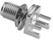 142-0721-841, RF Connectors / Coaxial Connectors SMA END LAUNCH BLKHD JACK GOLD