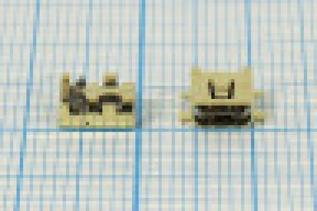 Разъем mini USB8S-SMD розетка, тип B, контакты 8C4C, монтаж на плату, угловой, SMD, mini USB8S-SMD Разъем mini USB8S-SMD розетка, тип B, контакты 8C4C, монтаж на плату, угловой, SMD, mini USB8S-SMD
