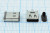 Гнездо USB 3.1, Тип C, 6 контактов, вертикальный монтаж на плату, с заглушкой; №14566 гн USB \C 3,1\ 6P3C\пл\h10,0\\ USB3,1TYPE-C6PF-028
