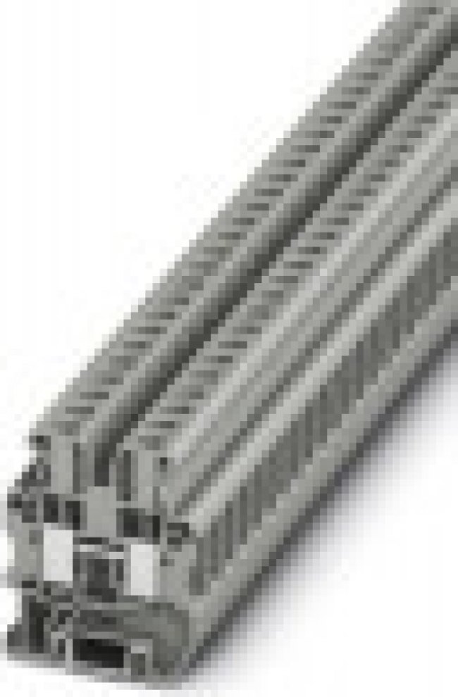3248035, MUT 4 Series Grey Feed Through Terminal Block, 4mm², Single-Level, Screw Termination 3248035, MUT 4 Series Grey Feed Through Terminal Block, 4mm², Single-Level, Screw Termination