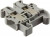 3248035, MUT 4 Series Grey Feed Through Terminal Block, 4mm², Single-Level, Screw Termination 3248035, MUT 4 Series Grey Feed Through Terminal Block, 4mm², Single-Level, Screw Termination