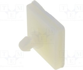 FIX-FSS-5, Дистанц PCB, полиамид, Дл: 5мм, самоклеящаяся, Цвет: натуральный