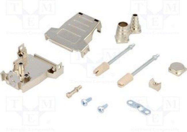 L6260-0106-02, Корпус: для разъемов D-Sub, D-Sub 15pin, D-Sub HD 26pin, UNC4-40 L6260-0106-02, Корпус: для разъемов D-Sub, D-Sub 15pin, D-Sub HD 26pin, UNC4-40