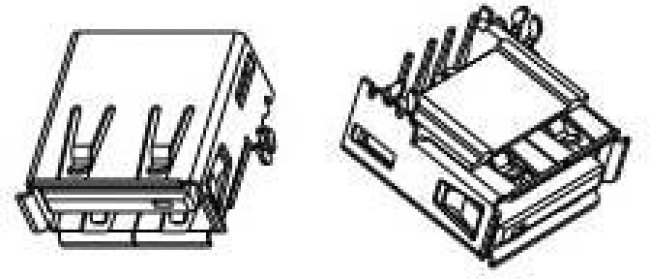 87520-1010ALF, USB Connectors USB S/D RECEPTNECTOR 87520-1010ALF, USB Connectors USB S/D RECEPTNECTOR