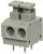 TBL001-500-02GY-2GY, Fixed Terminal Blocks Terminal block, screwless, 5.00, horizontal, 2 poles, cool gray