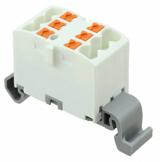 3273144, DIN Rail Terminal Blocks PTFIX 6X2,5-NS35A WH 2.5mm2 NS 35 DIN HRZ