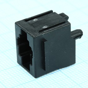 5520257-2, Модульный разъем, Cat3, RJ22, Гнездо, 4 контакт(-ов), 4 вывод(-ов), 1 порт(-ов)