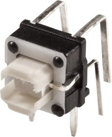 ITS40FR1ST, Switch Tactile N.O. SPST Button PC Pins 0.05A 12VDC 50000Cycles 1.57N Thru-Hole Tray ITS40FR1ST, Switch Tactile N.O. SPST Button PC Pins 0.05A 12VDC 50000Cycles 1.57N Thru-Hole Tray