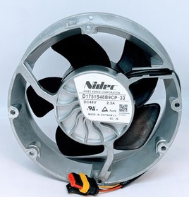 Вентилятор Nidec Servo D1751S48B9CP-33 (D1751S48B9CP-54) 172x51мм 48V 2.3A 4pin круг