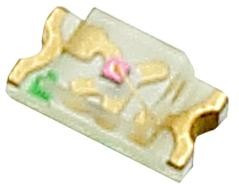 MP000444, Светодиод, 1.6mm x 0.8mm x 0.6mm, Белый, SMD (Поверхностный Монтаж), 20 мА, 3.2 В, 1 кд