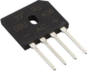 GBU406, Диод 1PHASE 600V 4A [GBU]